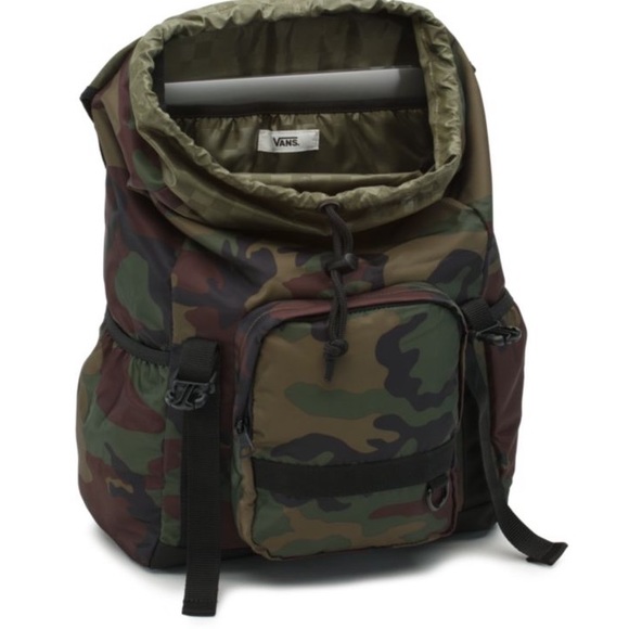 VANS Unisex Woodland Camo Ranger Backpack - Picture 3 of 8